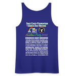 2023 Rainbow Party BE KIND Tank Womens - royal blue