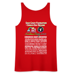 2023 Rainbow Party BE KIND Tank Womens - red