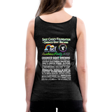 2023 Rainbow Party BE KIND Tank Womens - charcoal grey