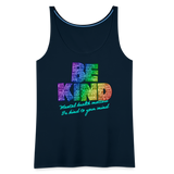 2023 Rainbow Party BE KIND Tank Womens - deep navy