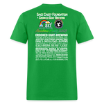 2023 Rainbow Party BE KIND Tee Unisex/Mens - bright green