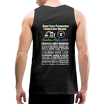 2023 Rainbow Party HEART Tank Unisex/Mens - black