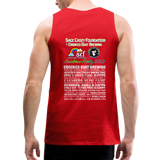 2023 Rainbow Party HEART Tank Unisex/Mens - red