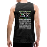 2023 Rainbow Party HEART Tank Unisex/Mens - charcoal grey