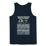 2023 Rainbow Party HEART Tank Unisex/Mens - deep navy