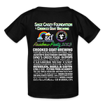 2023 Rainbow Party HEART Youth Tee - black