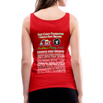 *SWEARY* 2023 Rainbow Party HEART Tank Womens - red