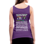 *SWEARY* 2023 Rainbow Party HEART Tank Womens - purple