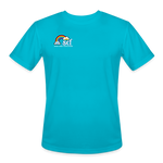 SCF Heart /Kindness Matters Athletic Performance T-Shirt - turquoise