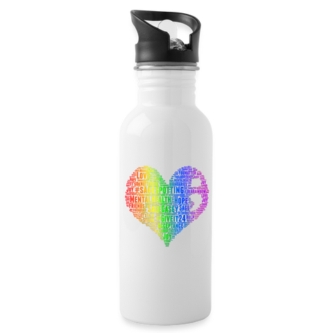 Water Bottle - white