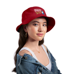 Bucket Hat - Kindness Matters / Be Kind To Your Mind - red