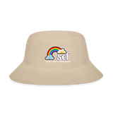 Bucket Hat - Kindness Matters / Be Kind To Your Mind - cream