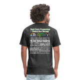 2024 *SMILE IF YOU'RE GAY* Rainbow Party Event Shirt - heather black