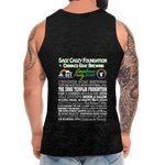 2024 *SMILE IF YOU'RE GAY* Rainbow Party Event Tank - charcoal grey