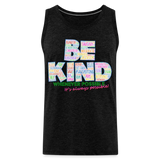 2024 *BE KIND* Rainbow Party Event Tank - charcoal grey