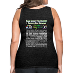 2024 *BE KIND* Rainbow Party Women's Cut Tank - charcoal grey