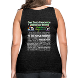 2024 *BE KIND* Rainbow Party Women's Cut Tank - charcoal grey