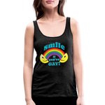 2024 *SMILE IF YOU'RE GAY* Women's Cut Tank - charcoal grey