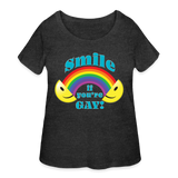 2024 SMILE Women’s Curvy T-Shirt - deep heather