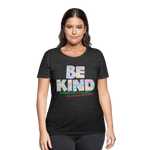 2024 BE KIND Women’s Curvy T-Shirt - deep heather