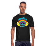 2024 SMILE Men’s Moisture Wicking Performance T-Shirt - black