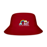 Bucket Hat - Kindness Matters / Be Kind To Your Mind - red