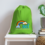 SCF Classic Logo Cotton Drawstring Bag - clover