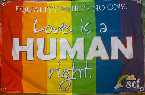 Love is a Human Right ~ PRIDE Flag