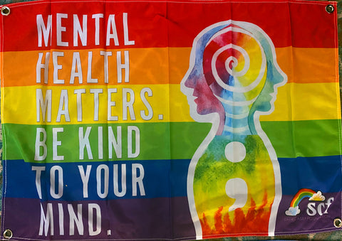 Mental Health Matters PRIDE Flag