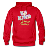 Be Kind (WordCloud) Gildan Heavy Blend Adult Hoodie - red