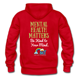 Be Kind (WordCloud) Gildan Heavy Blend Adult Hoodie - red