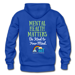 Be Kind (WordCloud) Gildan Heavy Blend Adult Hoodie - royal blue