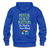 Be Kind (WordCloud) Gildan Heavy Blend Adult Hoodie - royal blue