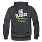 Be Kind (WordCloud) Gildan Heavy Blend Adult Hoodie - charcoal gray