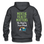 Be Kind (WordCloud) Gildan Heavy Blend Adult Hoodie - charcoal gray