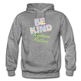 Be Kind (WordCloud) Gildan Heavy Blend Adult Hoodie - graphite heather