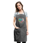 Adjustable Apron - charcoal