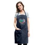 Adjustable Apron - navy