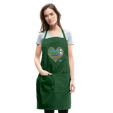 Adjustable Apron - forest green