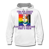 Unisex Contrast Hoodie - Sage Art Collection by Tin Crow Art