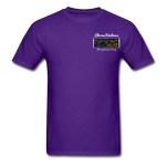 Unisex T-Shirt - Pocket WordCloud/Classic SCF Logo - purple