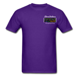 Unisex T-Shirt - Pocket WordCloud/Classic SCF Logo - purple