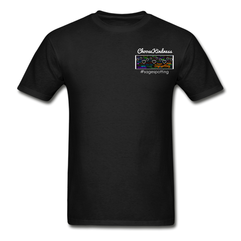 Unisex T-Shirt - Pocket WordCloud/Classic SCF Logo - black