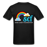 Unisex T-Shirt - Pocket WordCloud/Classic SCF Logo - black