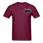 Unisex T-Shirt - Pocket WordCloud/Classic SCF Logo - burgundy