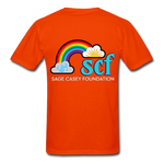 Unisex T-Shirt - Pocket WordCloud/Classic SCF Logo - orange