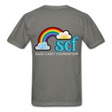 Unisex T-Shirt - Pocket WordCloud/Classic SCF Logo - charcoal