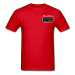 Unisex T-Shirt - Pocket WordCloud/Classic SCF Logo - red