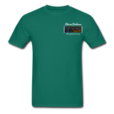 Unisex T-Shirt - Pocket WordCloud/Classic SCF Logo - petrol