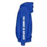 Unisex Hoodie - Classic Logo Front - royal blue
